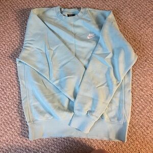Light blue sweatshirt